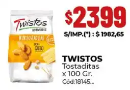 Diarco Twistos tostaditas oferta