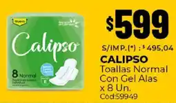 Diarco Calipso toallas normal con gel alas oferta