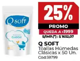 Diarco Q soft toallas húmedas clásicas oferta