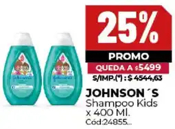 Diarco Johnson's shampoo kids oferta