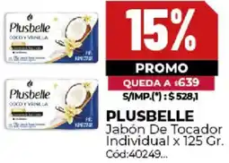 Diarco Plusbelle jabón de tocador individual oferta