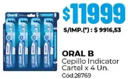 Diarco Oral b cepillo indicator cartel oferta
