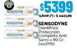 Diarco Sensodyne protección completa anti sarro oferta