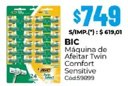 Diarco Bic máquina de afeitar twin comfort sensitive oferta