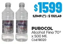 Diarco Purocol alcohol fino 70° oferta