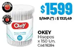 Diarco Okey hisopos oferta