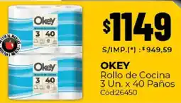 Diarco Okey rollo de cocina oferta