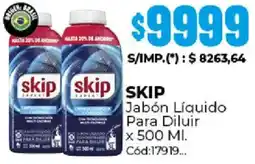 Diarco Skip jabón líquido para diluir oferta
