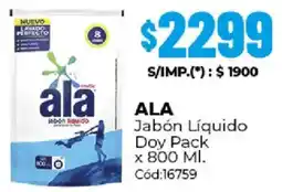 Diarco Ala jabón líquido doy pack oferta