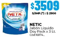 Diarco Netic jabón líquido doy pack oferta