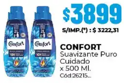 Diarco Confort suavizante puro cuidado oferta