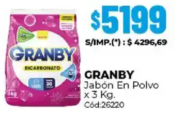 Diarco Granby jabón en polvo oferta