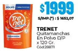 Diarco Trenet quitamanchas en polvo d/p oferta