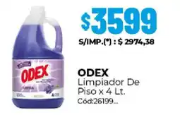 Diarco Odex limpiador de piso oferta