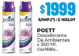 Diarco Poett desodorante de ambientes oferta