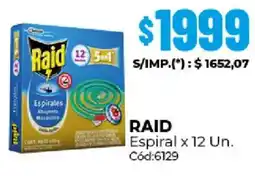 Diarco Raid espiral oferta