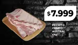 Supermayorista Vital Pechito campo austral oferta