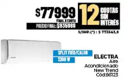 Diarco Electra alre acondicionado new trend oferta