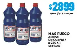 Diarco Más fuego alcohol de quemar oferta