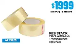 Diarco Resistack cinta adhesiva transparente oferta