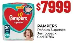 Diarco Pampers pañales supersec jumbopack oferta