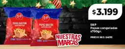 Supermayorista Vital S&P papas congeladas oferta