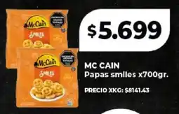 Supermayorista Vital Mc Cain papas smilles oferta