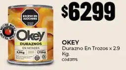 Diarco Okey durazno en trozos oferta