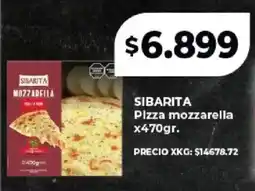 Supermayorista Vital Sibarita pizza mozzarella oferta