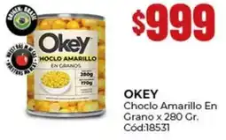 Diarco Okey choclo amarillo en grano oferta