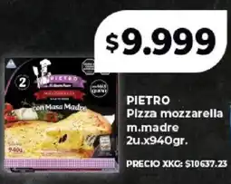 Supermayorista Vital Pietro pizza mozzarella m.madre oferta