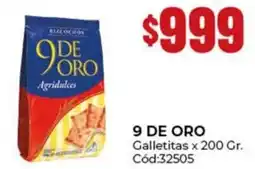 Diarco 9 de oro galletitas oferta