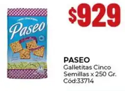 Diarco Paseo galletitas cinco semillas oferta
