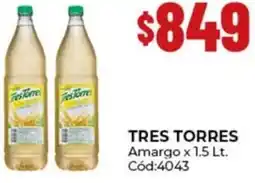 Diarco Tres torres amargo oferta