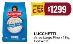 Diarco Lucchetti arroz largo fino oferta