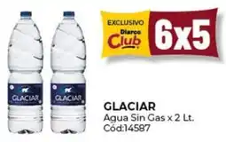 Diarco Glaciar agua sin gas oferta