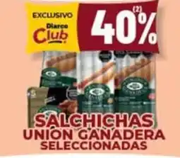 Diarco Salchichas union ganadera seleccionadas oferta