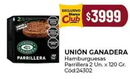 Diarco Unión ganadera hamburguesas parrillera oferta