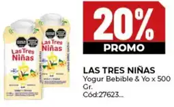 Diarco Las tres niñas yogur bebible & yo oferta