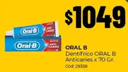 Diarco Oral B dentifrico anticaries oferta