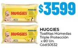 Diarco Huggies toallitas húmedas triple protección oferta