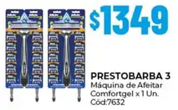 Diarco Gillette prestobarba 3 máquina de afeitar comfortgel oferta