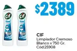 Diarco Cif limpiador cremoso blanco oferta