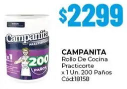 Diarco Campanita rollo de cocina practicorte oferta