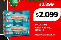 Supermayorista Vital Paladini salchicha oferta