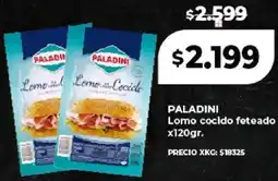 Supermayorista Vital Paladini lomo cocido feteado oferta