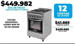 Supermayorista Vital Cocina industrial acero win up oferta