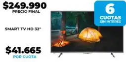 Supermayorista Vital Smart tv hd 32" oferta