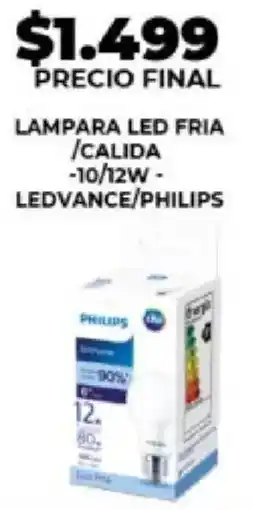 Supermayorista Vital Ledvance/Philips Lampara led fria /calida oferta