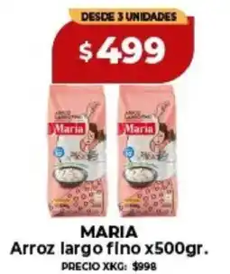 Supermayorista Vital Maria arroz largo fino oferta